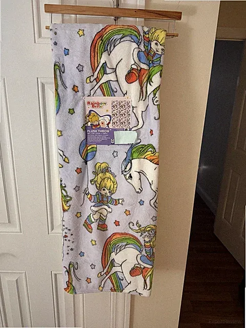 New Release Rainbow Brite Plush Throw Blanket