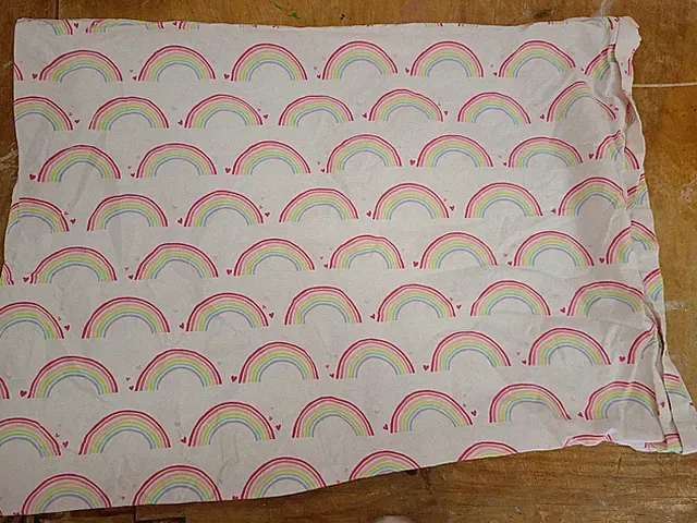 Pottery Barn Kids "Rainbows" Pillowcase